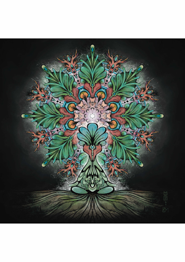 Meditating Fairy: Collaboration with Dina Mohrs by Michael T. Gardner, Image 1.