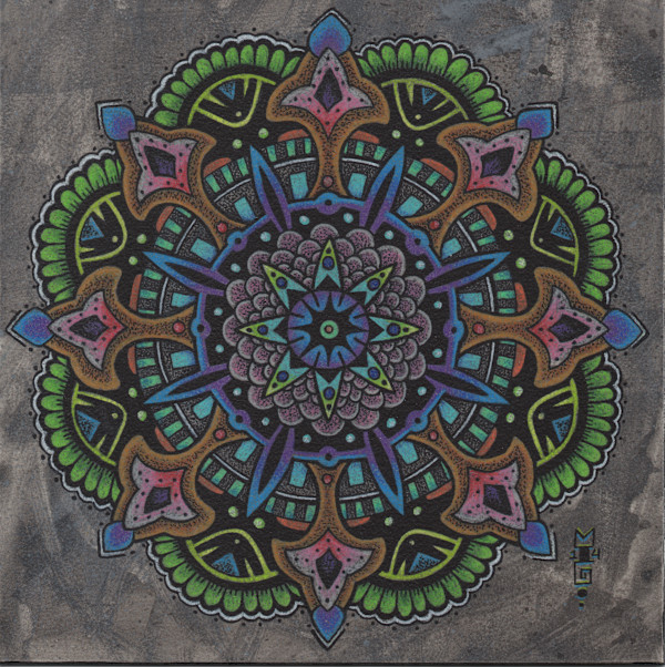 Peacock Mandala by Michael T. Gardner