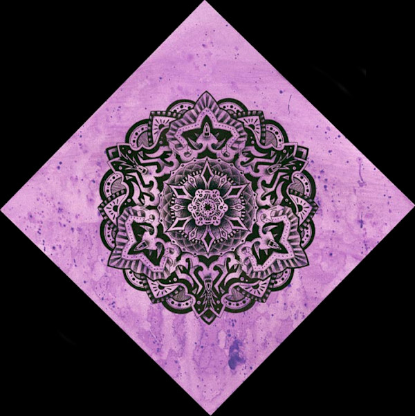 Purple Mandala by Michael T. Gardner