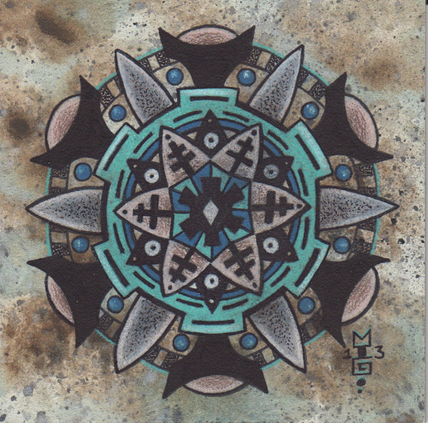 Granites mandala by Michael T. Gardner