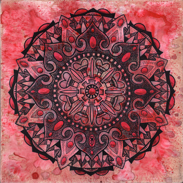Valentine Mandala by Michael T. Gardner