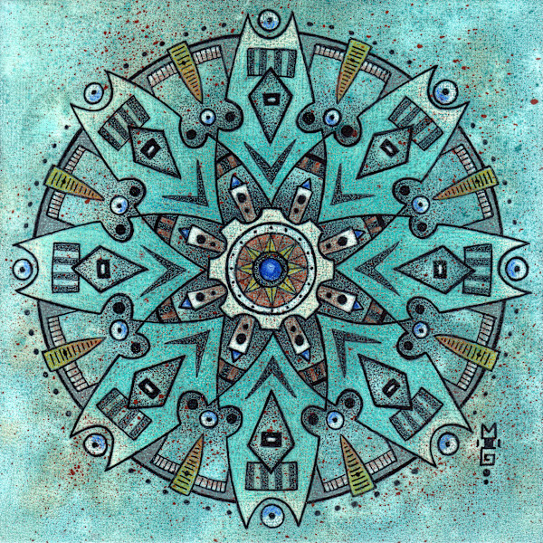 Stellar Sand Mandala by Michael T. Gardner