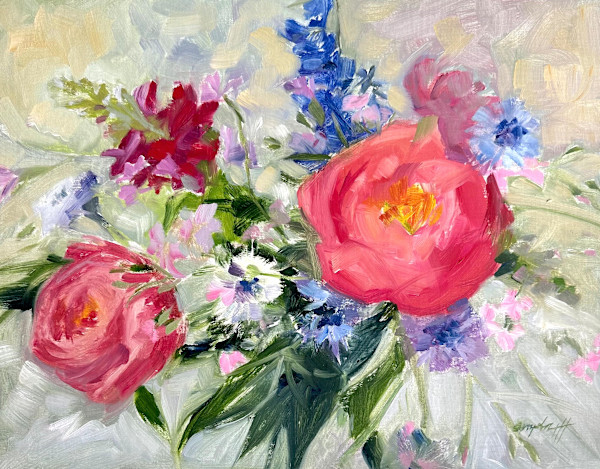 Showers of Love by Angela Tommaso Hellman - Fine Art