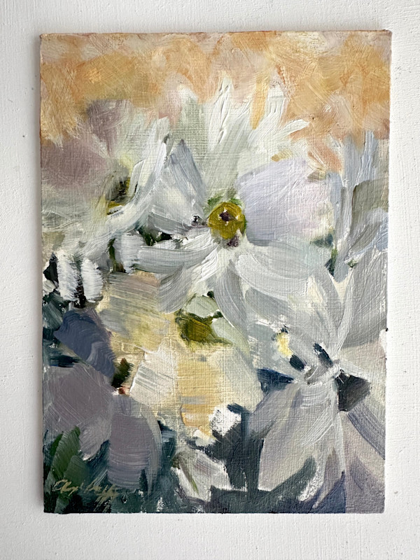 Daisies Don't Lie by Angela Tommaso Hellman - Fine Art