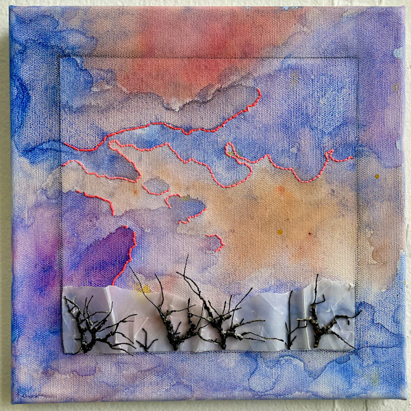 Sometimes the morning sky is enough by Elisha Frontz