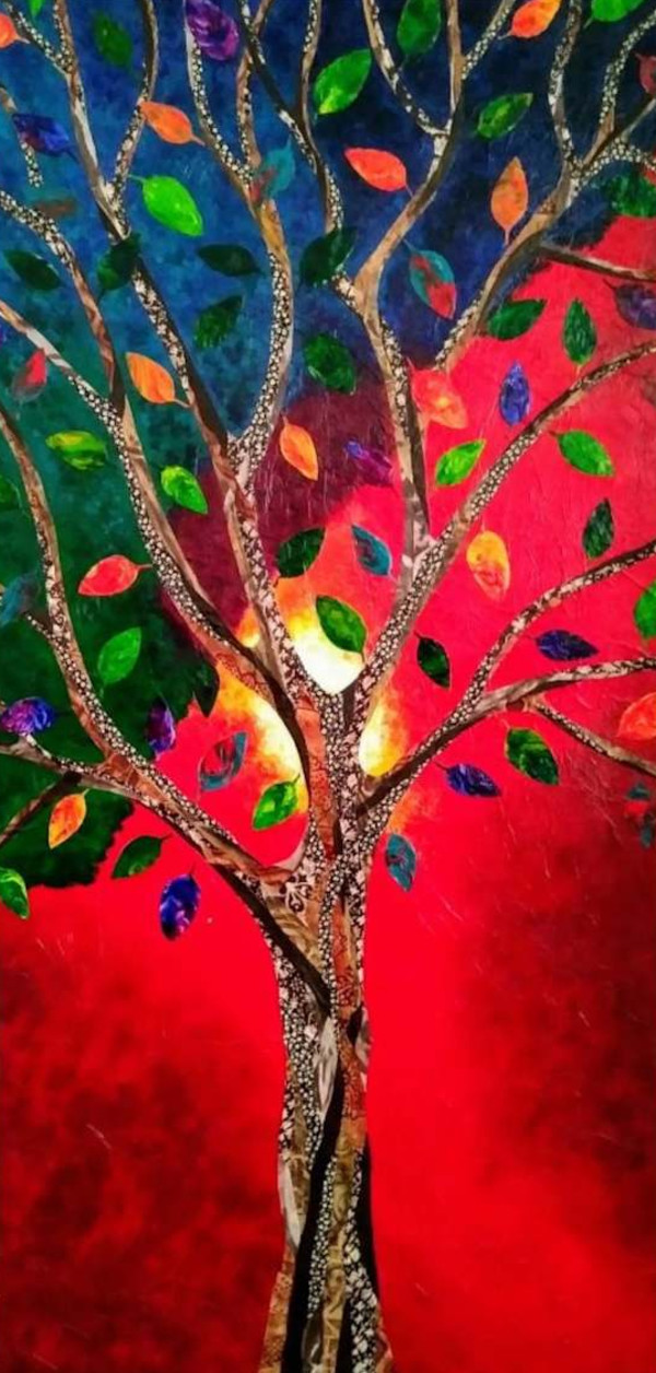 Tree of Many Colors by Lisa Ruch, Image 1.