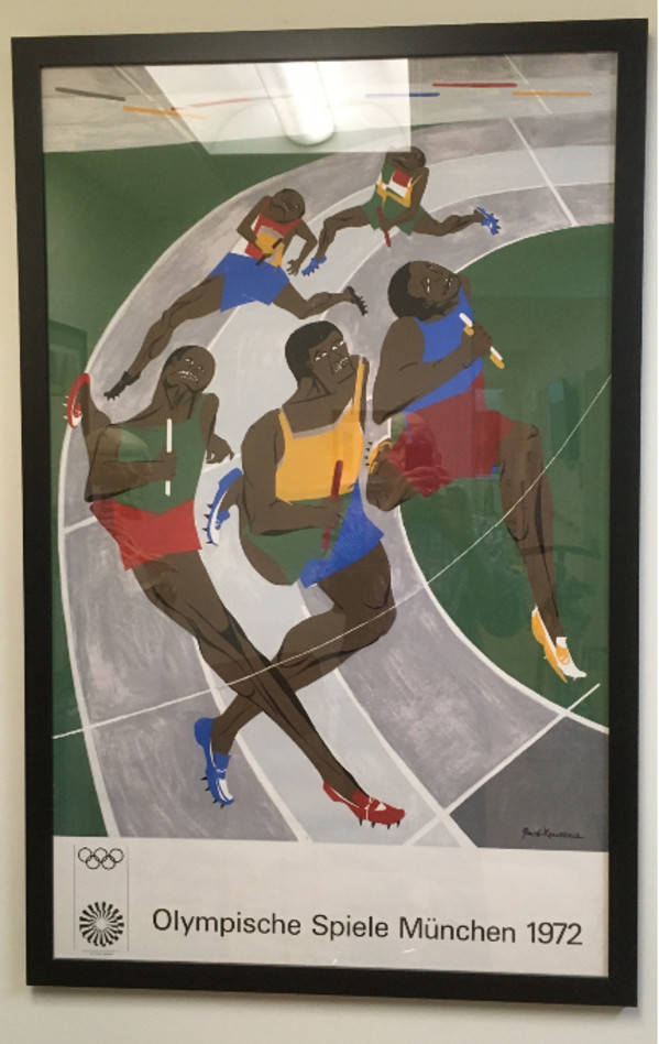Olympische Spiele Münche 1972 (Reproduction) by Jacob Lawrence, Image 1.
