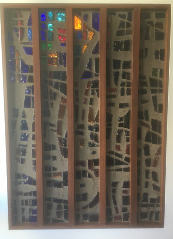 Dalle de Verre Windows by Claude Loire