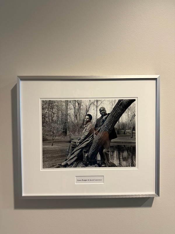 Jacob Lawrence and Gwen Knight Portrait by Mary Randlett