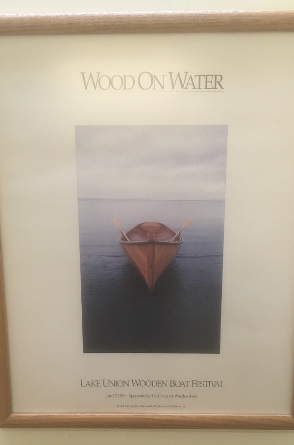 Wood on Water Poster by Lake Union Wooden Boat Festival, Image 1.