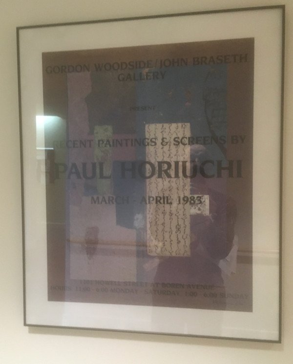 Paul Horiuchi Poster by Gordon Woodside/John Braseth Gallery, Image 1.