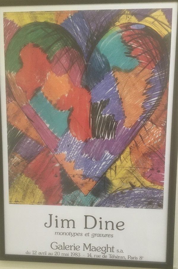 Jim Dine Poster by Galerie Maeght, Image 1.