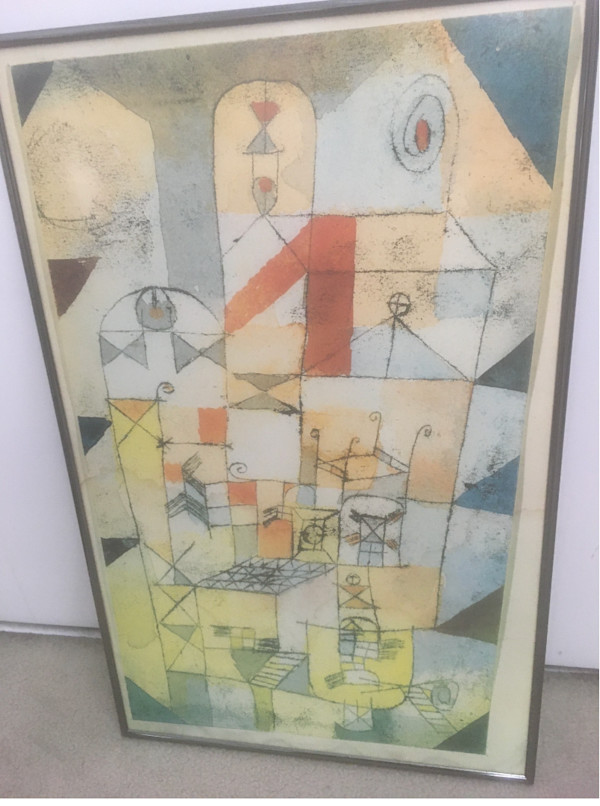 House Interior (Reproduction) by Paul Klee