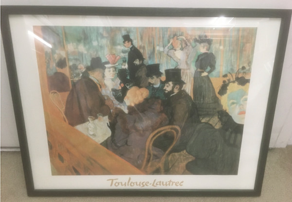 At the Moulin Rouge by Henri de Toulouse-Lautrec, Image 1.