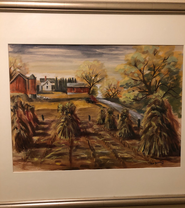 Autumn Farm Scene by Fred Baerwaldt, Image 1.