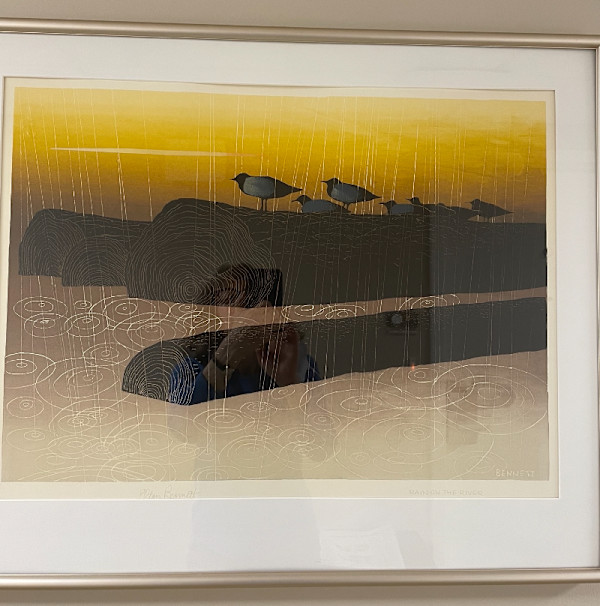 Rain on the River by Elton Bennett, Image 1.