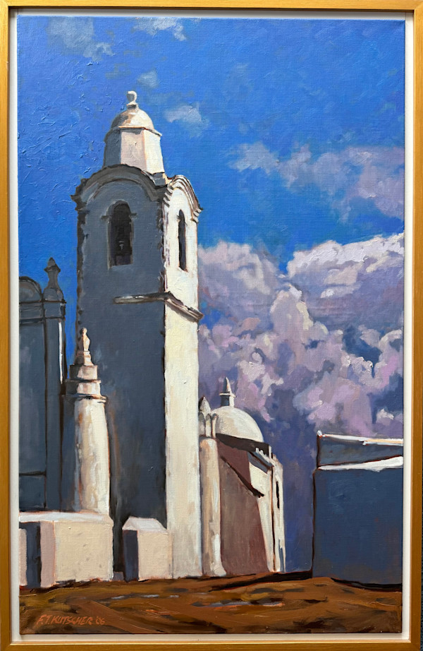 Church in Acento, Portugal by Ted Kuchsner