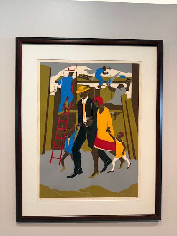 The Builders (Family) by Jacob Lawrence, Image 1.