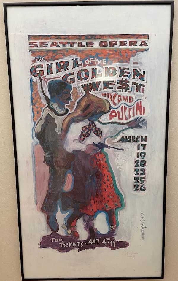 Girl of the Golden West Poster by William Cumming, Image 1.
