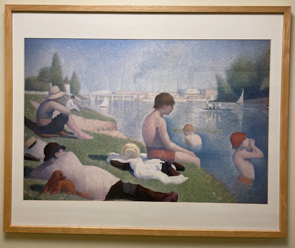 A Sunday Afternoon on the Island of La Grande Jatte (Reproduction) by Georges Seurat, Image 1.