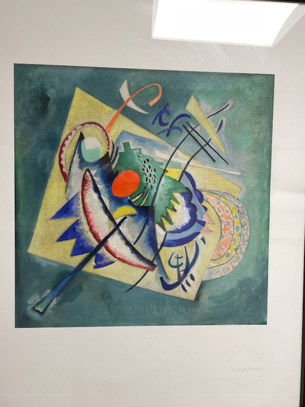 Red Oval (Reproduction) by Wassily Kandinsky