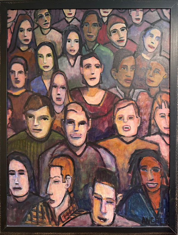 The Crowd by Edward Ancher Nelson, Image 1.