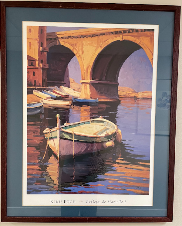 Reflejos de Marsella I (Reproduction) by Kiku Poch