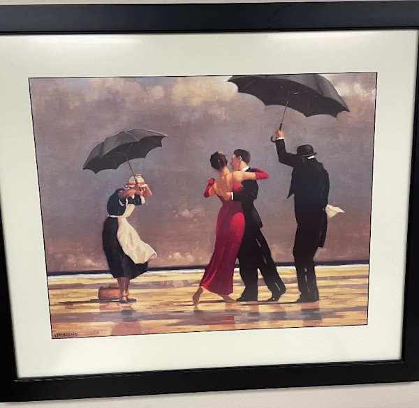 Dancing in the Rain (Reproduction) by Jack Vettriano, Image 1.