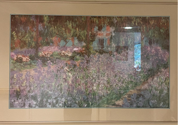The Artist's Garden at Giverny (Reproduction) by Claude Monet, Image 1.