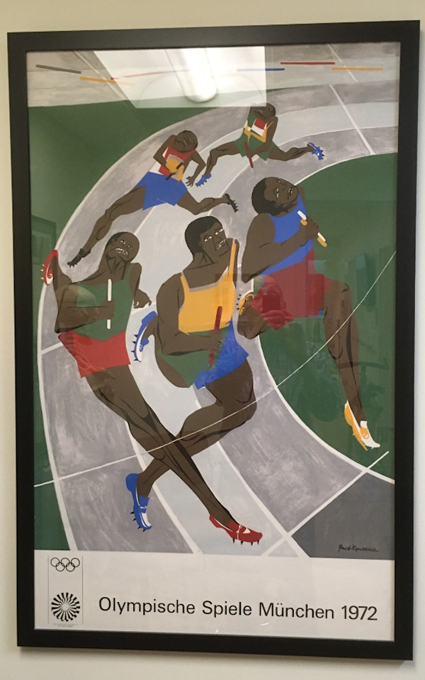 Olympische Spiele 1972 (Reproduction) by Jacob Lawrence, Image 1.