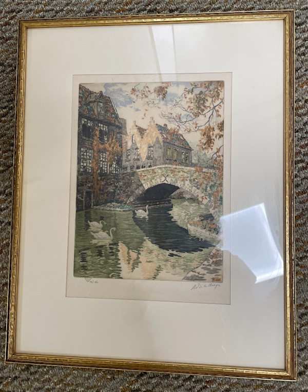 The Cheval Bridge, Bruges by De la Broyo, Image 1.