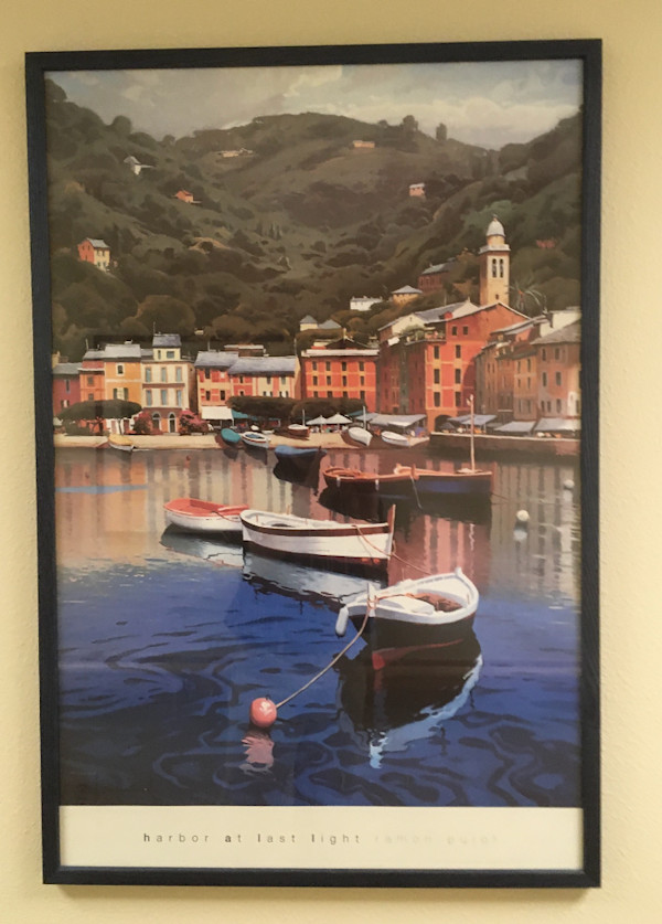Harbor at Last Light (Reproduction) by Ramon Pujol
