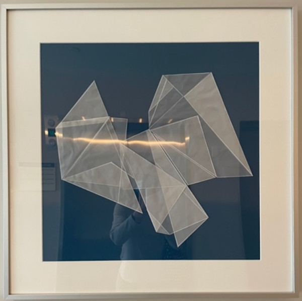 Folded Over Blue I by Anne Hirondelle, Image 1.
