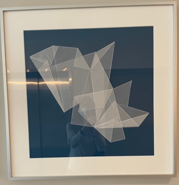 Folded Over Blue II by Anne Hirondelle, Image 1.