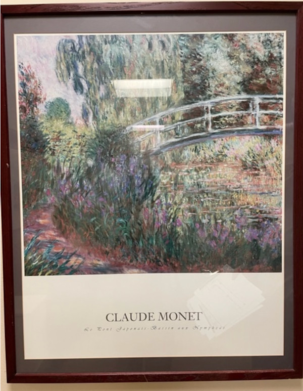 Le Pont Japonaise (Reproduction) by Claude Monet, Image 1.