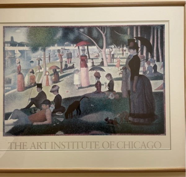 Le Grande Jatte (Reproduction) by Georges Seurat, Image 1.