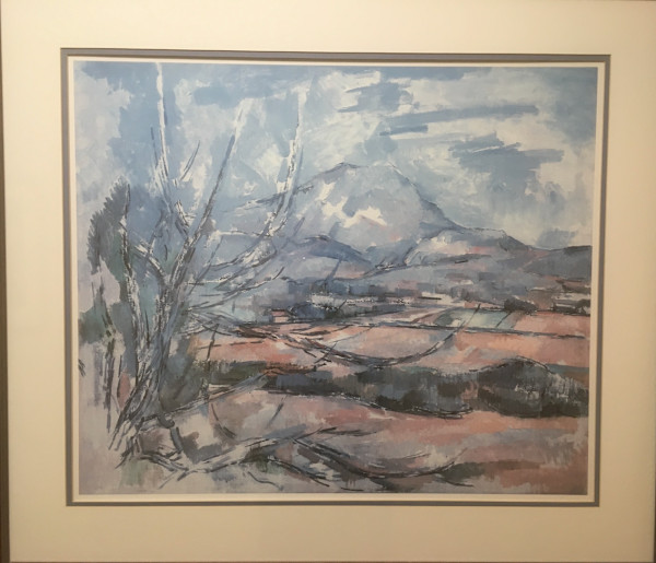 Mont Sainte-Victoire (Reproduction) by Paul Cezanne, Image 1.