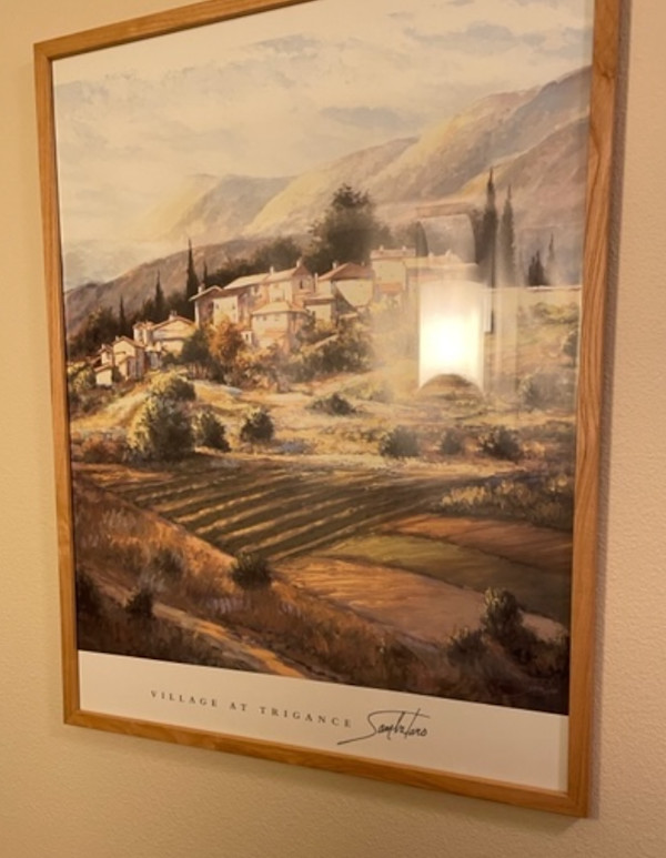 Village at Trigance (Reproduction), Image 1.
