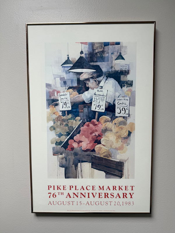 Pike Place Market Poster, Image 1.