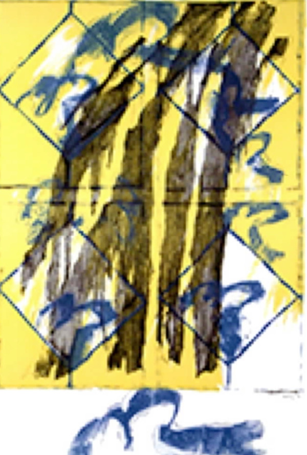Untitled (The Crow Returns to the NW Nest) by John Franklin Koenig