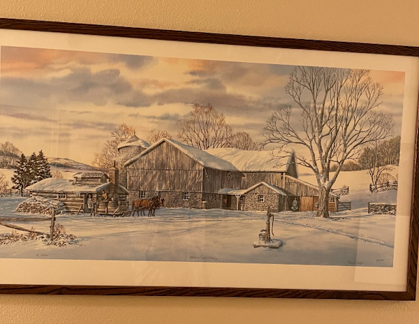 Maple Sugar Time (Reproduction) by Jack Wemp, Image 1.