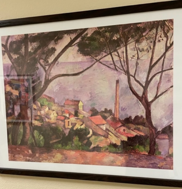 The Sea at L'Estaque (Reproduction) by Paul Cezanne, Image 1.