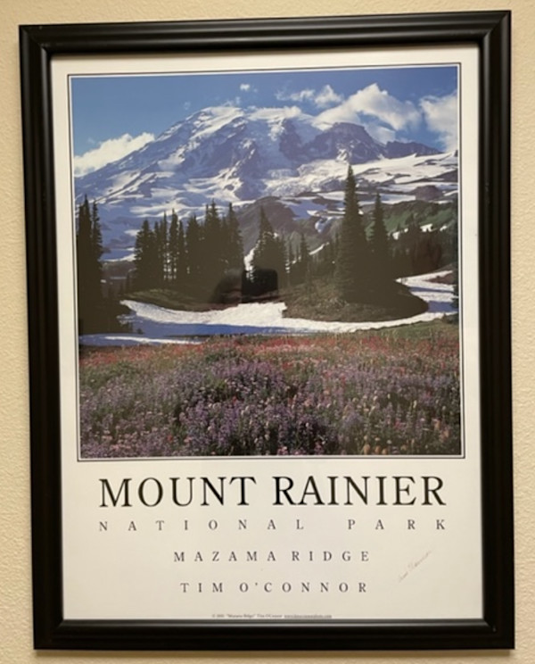 Mt. Rainier, Mazama Ridge by Tim O'Conner, Image 1.