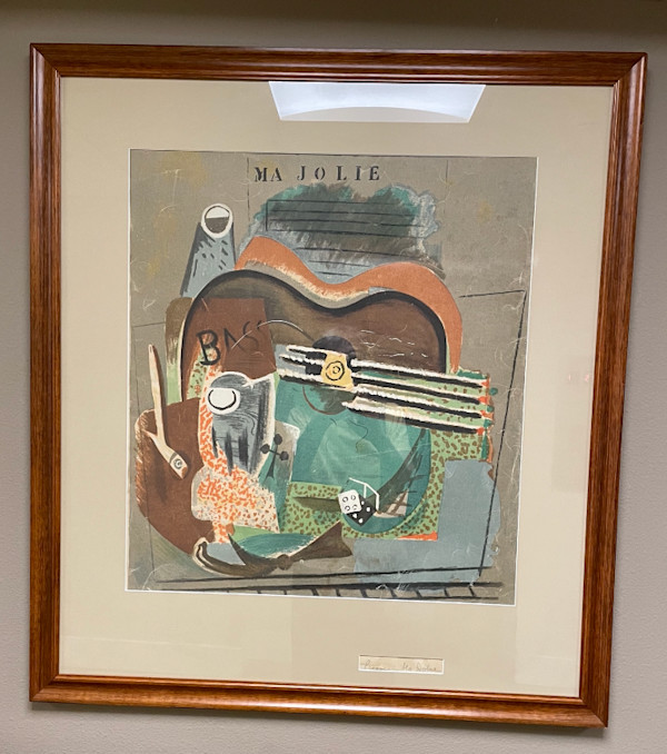 Ma Jolie (1914) by Pablo Picasso