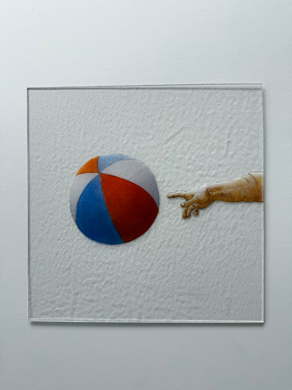 God's Finger and a Beach Ball by Nancy Donnelly, Image 1.