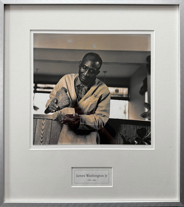 James Washington Jr. Portrait by Mary Randlett