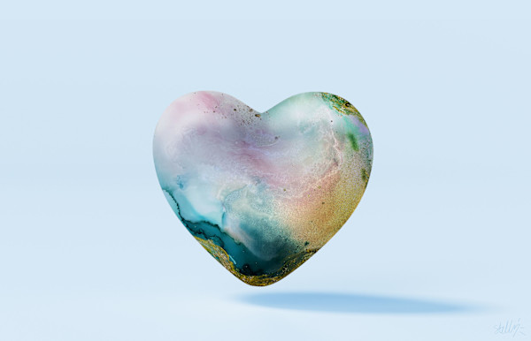 Lightheart - Blue by Stella Robinson Lightheart