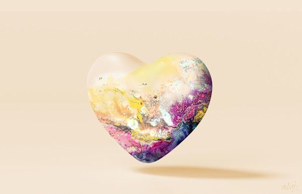 Lightheart - Yellow by Stella Robinson Lightheart