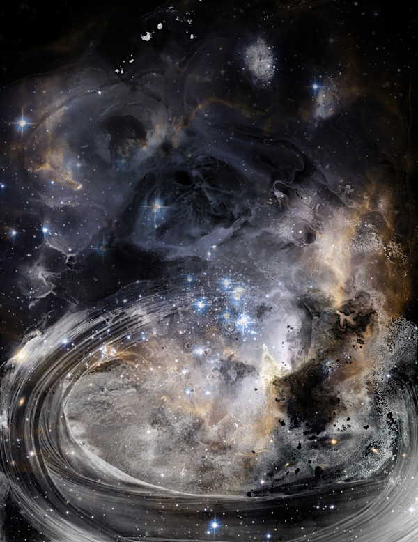 NGC 602: Starbirth at the Edge by Stella Robinson Lightheart