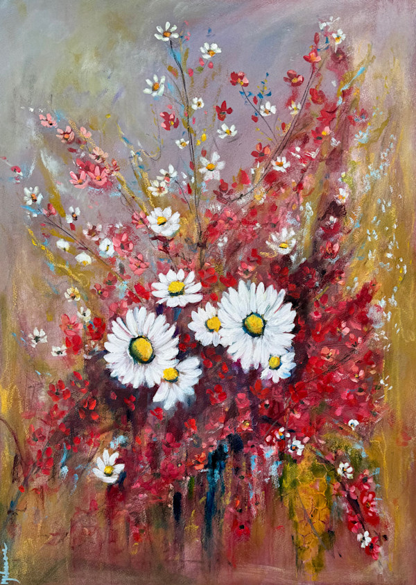 Dancing Daisies by Michelle M Johnson